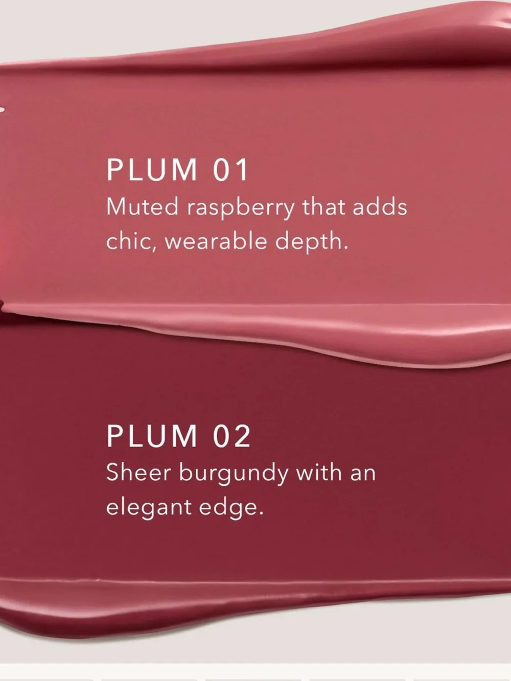 No Makeup Makeup CRÈME CLASSIC LIPSTICK in Plum 01 a muted raspberry